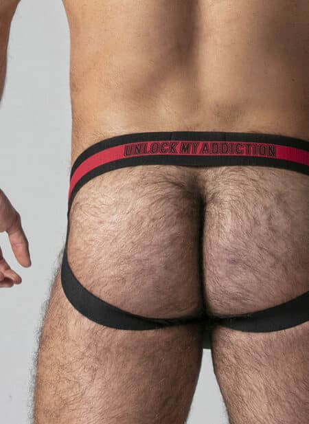 Locker Gear Full Access Jockstrap Red Small