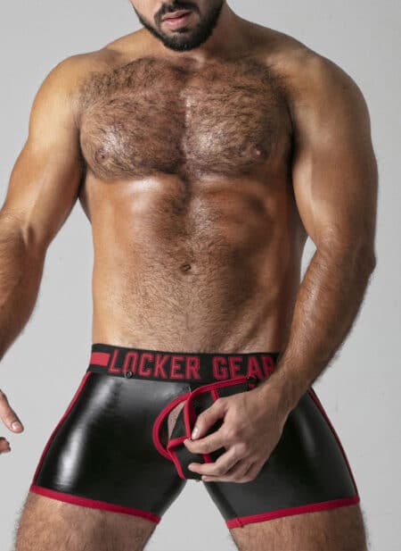 Locker Gear Full Access Shorts Red Small