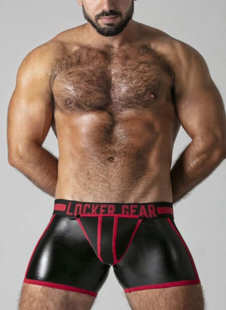 Locker Gear Full Access Shorts Red Small