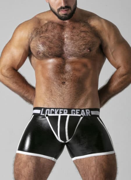 Locker Gear Full Access Shorts White Medium