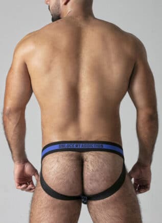 Locker Gear Push It Jockstrap Blue Small