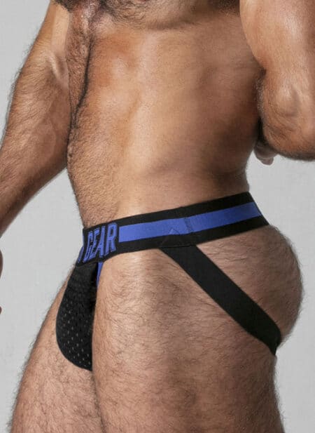 Locker Gear Push It Jockstrap Blue Small