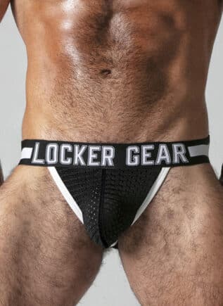 Locker Gear Push It Jockstrap White Medium