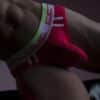 CODE 22 Neon Mesh Bottomless Briefs Pink Medium