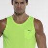 CODE 22 Vivid Tank Top Lime Large