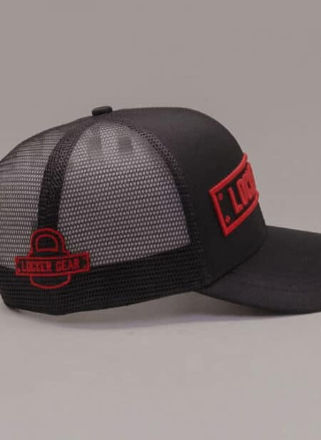 Locker Gear Logo Cap Red
