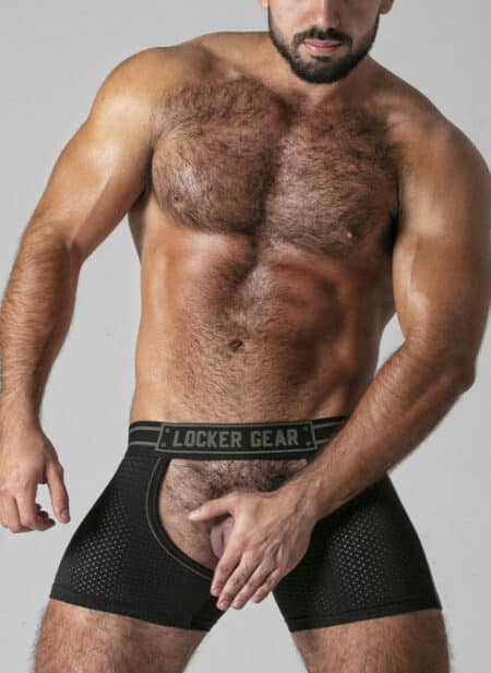 Locker Gear Short Chaps Khaki Medium