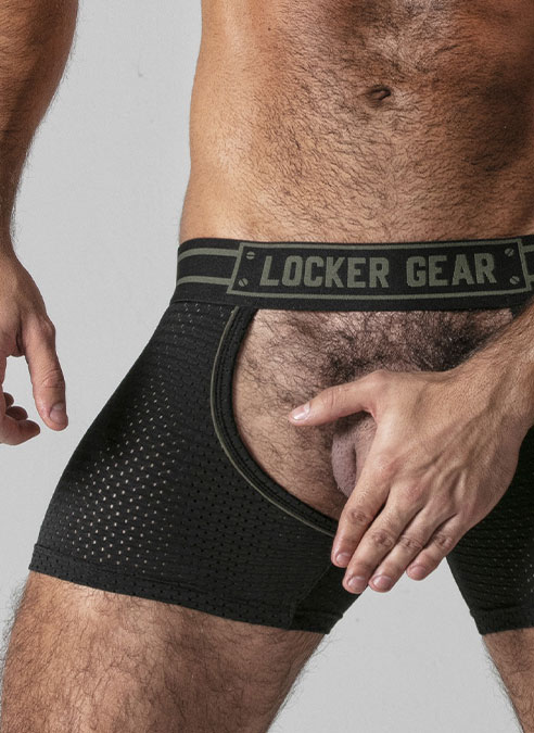 Locker Gear Short Chaps Khaki Medium