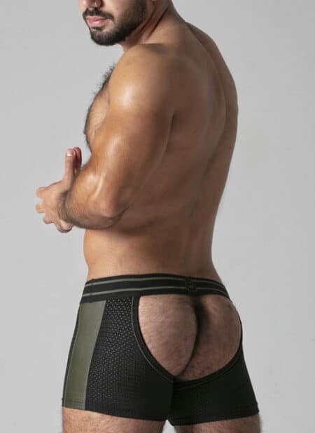 Locker Gear Short Chaps Khaki Medium