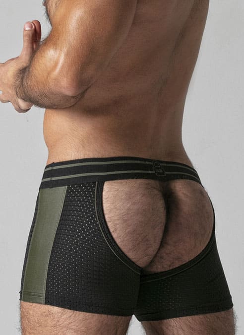 Locker Gear Short Chaps Khaki Medium
