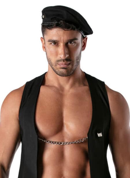ToF Paris Reversible Beret Black / Beige