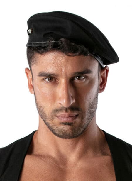 ToF Paris Reversible Beret Black / Beige