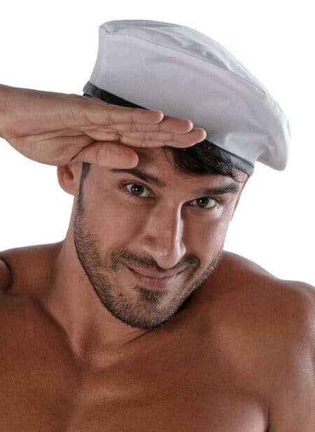 ToF Paris Reversible Beret White / Khaki