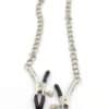Adjustable Alligator Clamps with Chain