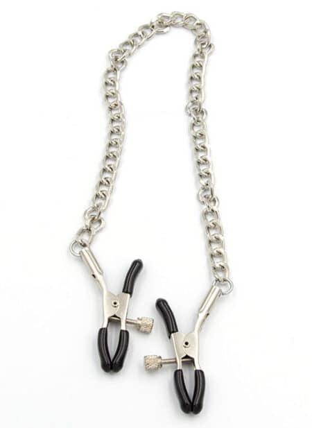 Adjustable Alligator Clamps with Chain