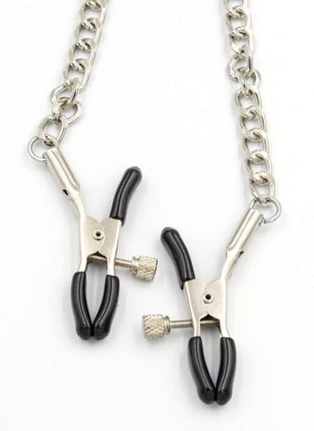 Adjustable Alligator Clamps with Chain