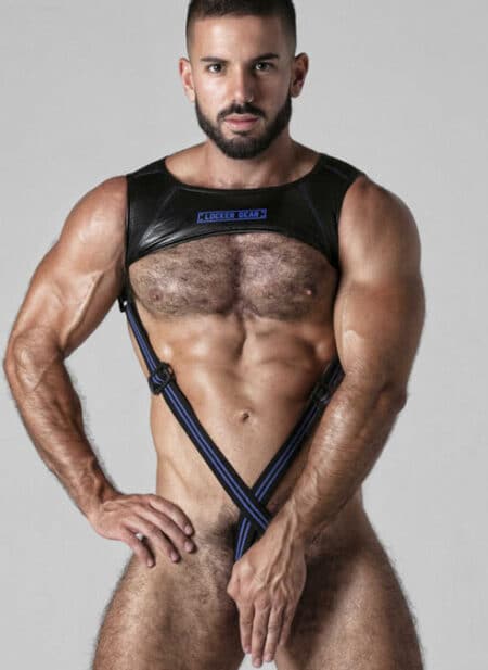 Locker Gear Grab It Body Harness Blue Small