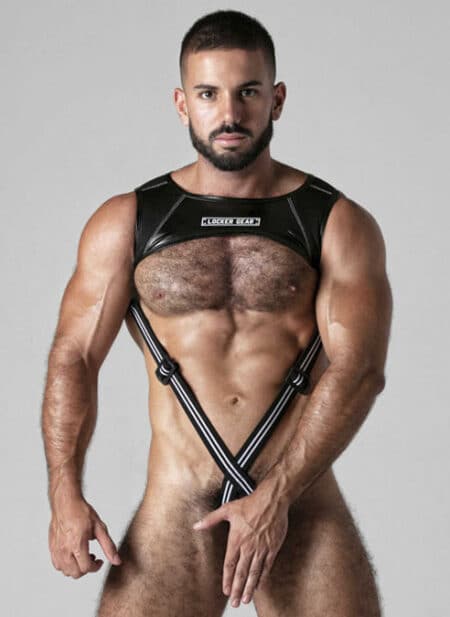 Locker Gear Grab It Body Harness White Small