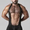 Locker Gear Mesh Singlet Khaki Large