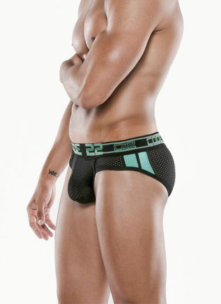 CODE 22 Motion Push-up Brief Black Small
