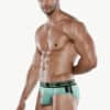 CODE 22 Motion Push-up Brief Turquoise Small