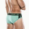 CODE 22 Motion Push-up Brief Turquoise Small