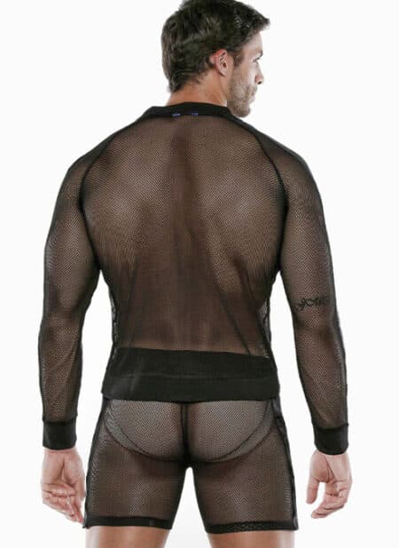 CODE 22 See Me Mesh Jacket Black Small