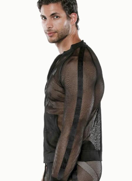 CODE 22 See Me Mesh Jacket Black Small