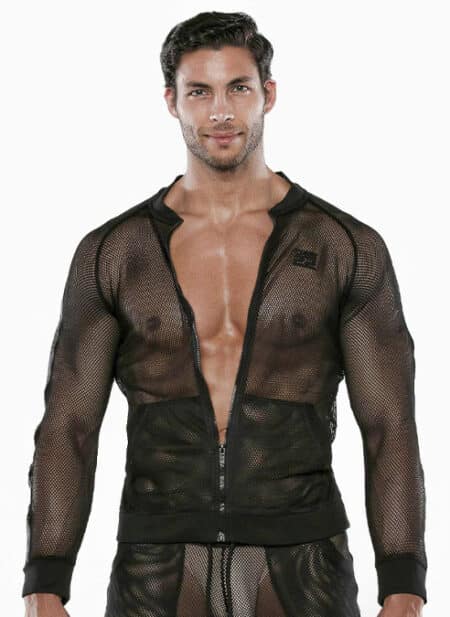 CODE 22 See Me Mesh Jacket Black Small
