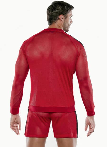 CODE 22 See Me Mesh Jacket Red Small