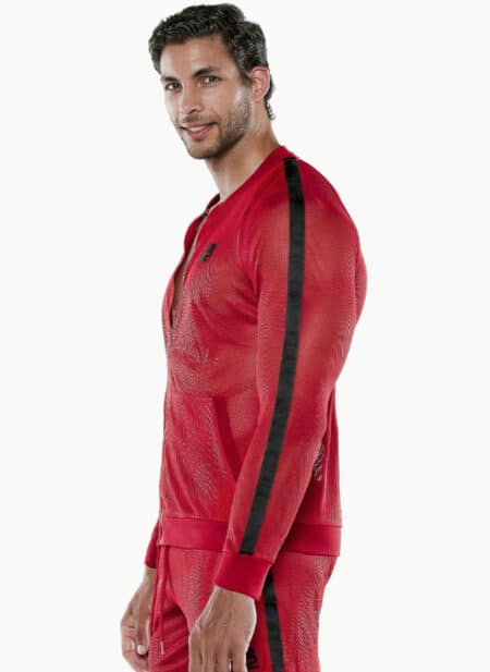 CODE 22 See Me Mesh Jacket Red Small