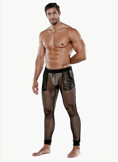 CODE 22 See Me Mesh Jogger Black Small