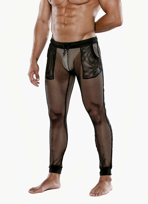 CODE 22 See Me Mesh Jogger Black Small