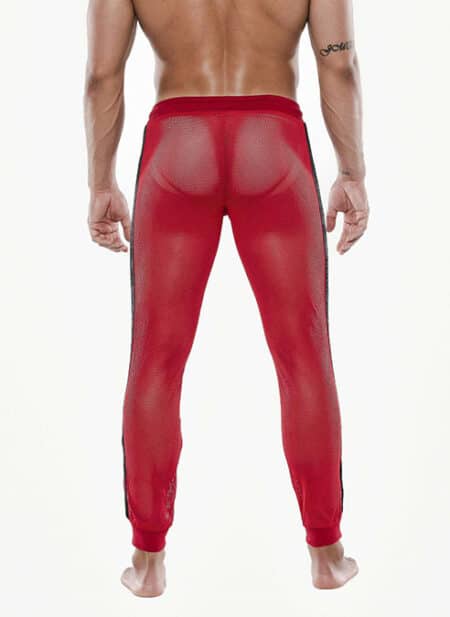 CODE 22 See Me Mesh Jogger Red Small