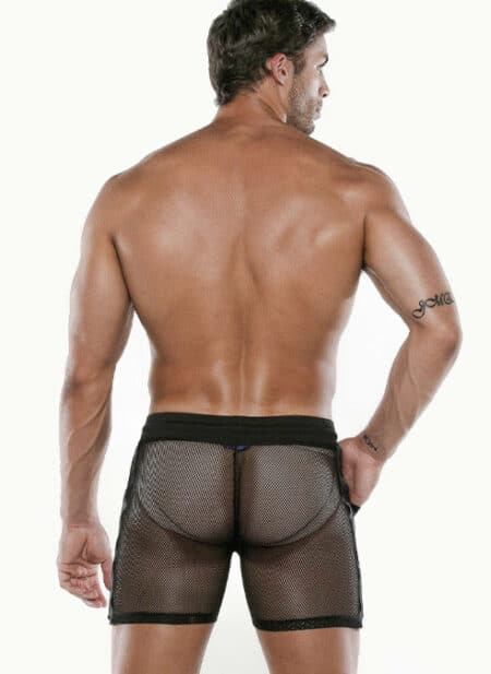 CODE 22 See Me Mesh Short Black Small