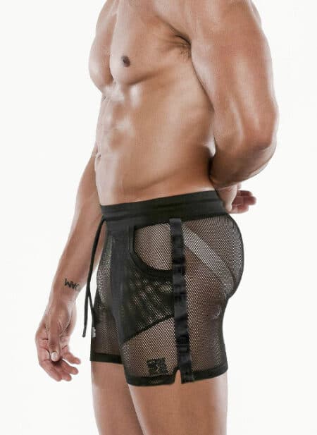 CODE 22 See Me Mesh Short Black Small