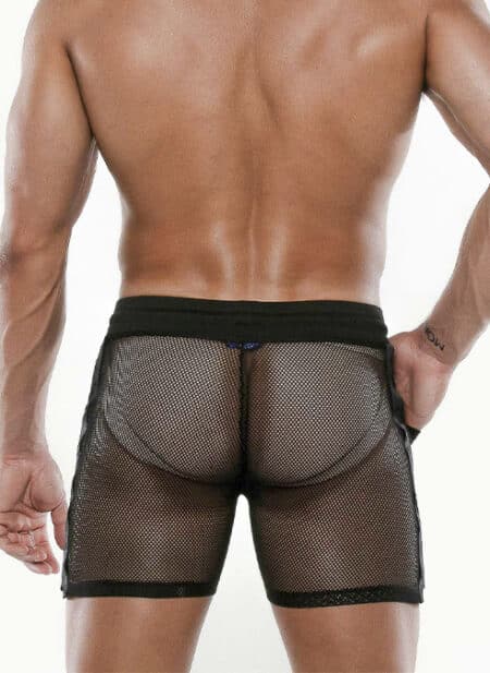 CODE 22 See Me Mesh Short Black Small