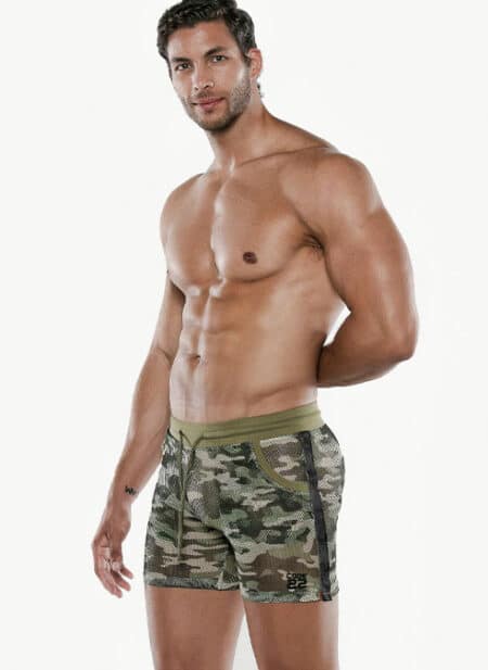 CODE 22 See Me Mesh Short Camo Small