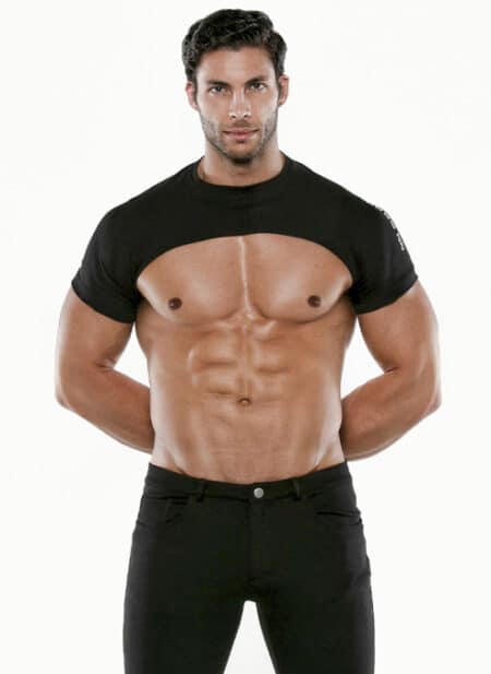 CODE 22 Sleeve Top Black Small