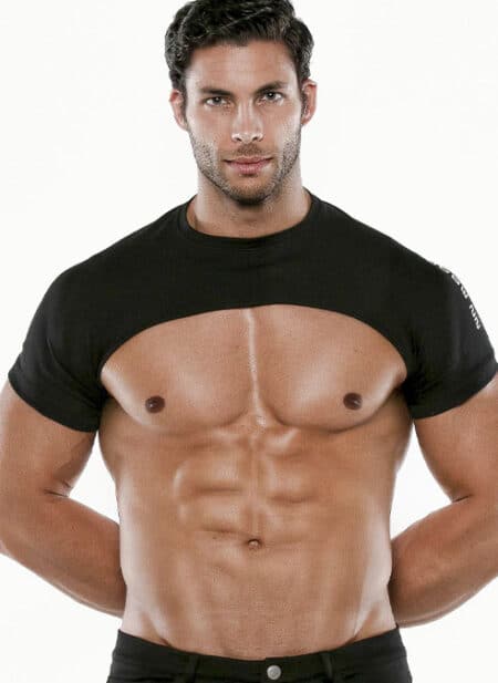 CODE 22 Sleeve Top Black Small
