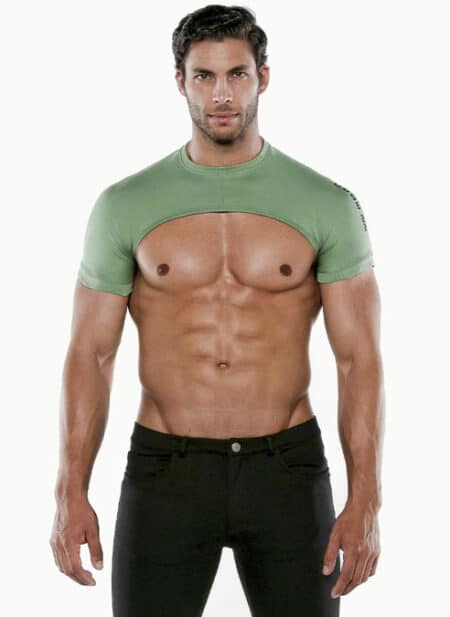 CODE 22 Sleeve Top Green Small