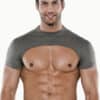 CODE 22 Sleeve Top Grey Small