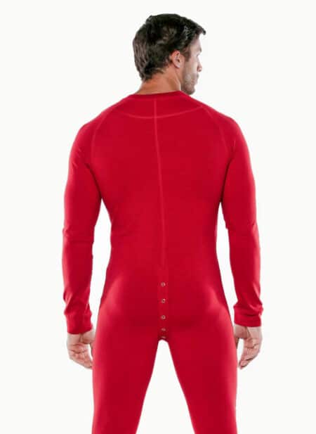 CODE 22 Union Suit Red Small