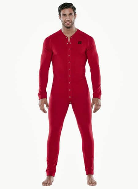 CODE 22 Union Suit Red Small