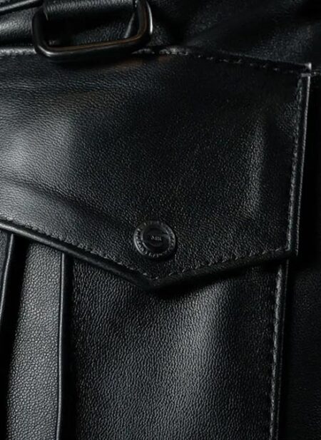 Mr. S Leather Chap Shorts Small T: 22"