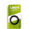 Brutus Slim Donut Silicone Cock Ring Black Medium