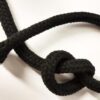 Cotton Bondage Rope 6 mm with Core Black