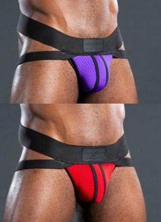 Mr. S Neo Air Mesh Jock Red Extra large