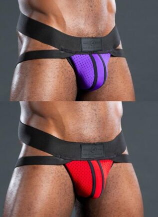 Mr. S Neo Air Mesh Jock Red Extra large