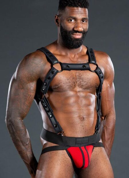 Mr. S Neo Air Mesh Jock Red Extra large